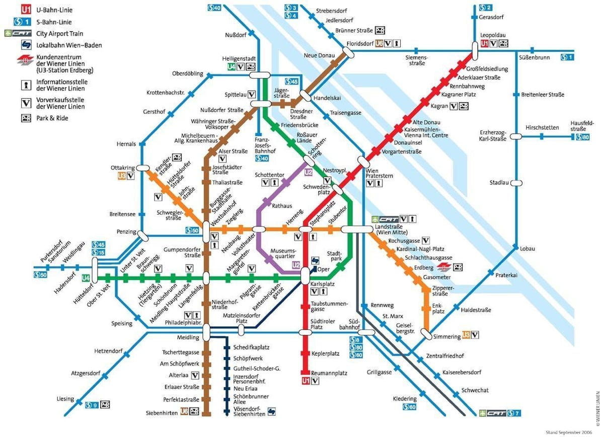 österrike underground karta