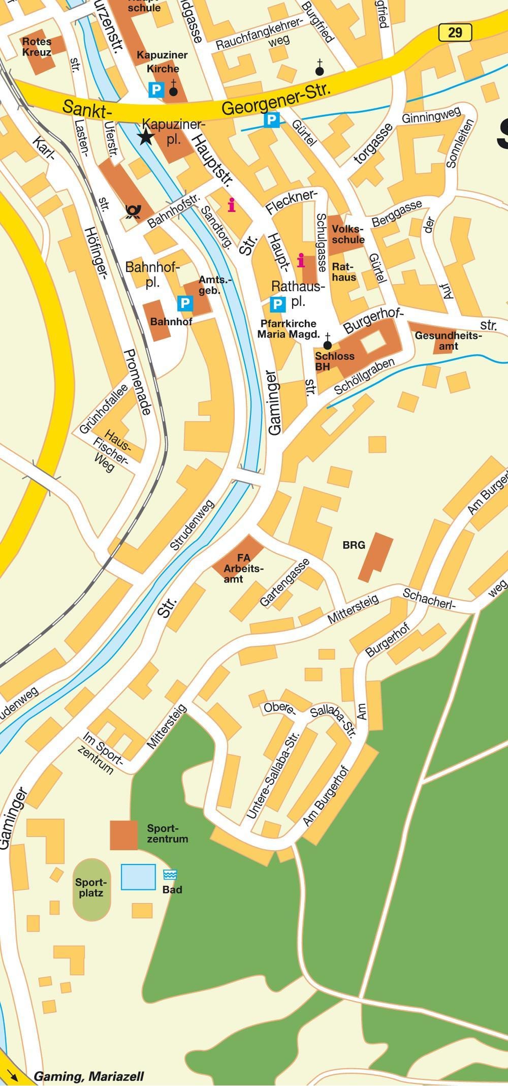 karta över gaming österrike