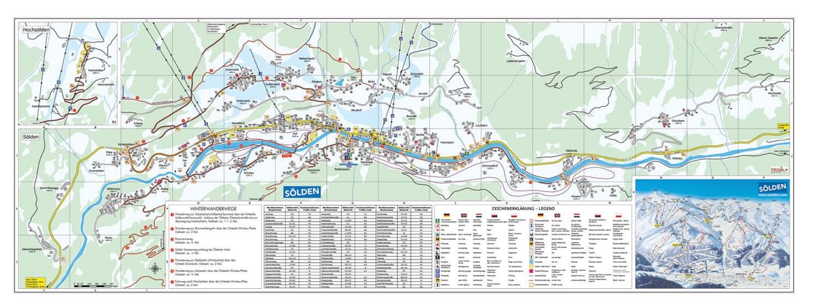 karta över sölden österrike