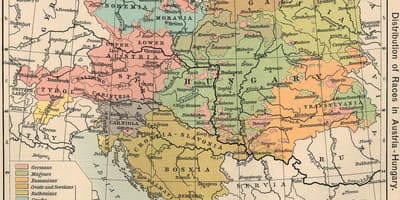 Österrike ungern karta 1900