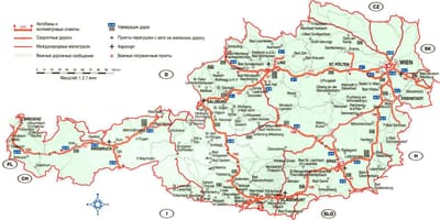 Karta krems i österrike