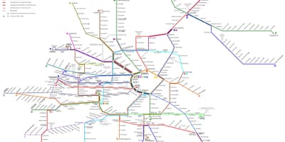 Wien österrike underground karta